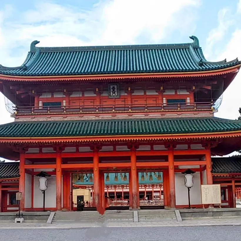由緒有る京都平安神宮に今年２回目のお詣りに行って来ました！