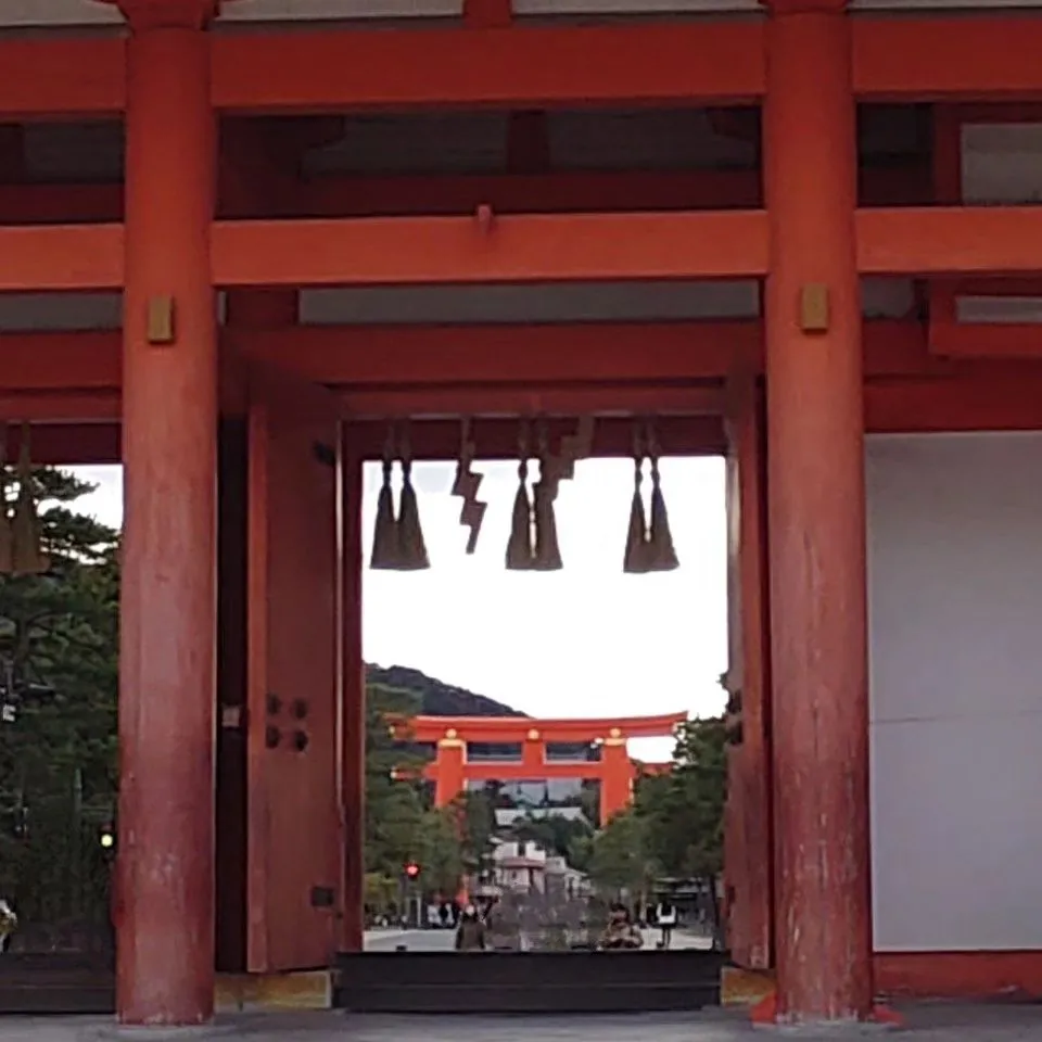 由緒有る京都平安神宮に今年２回目のお詣りに行って来ました！